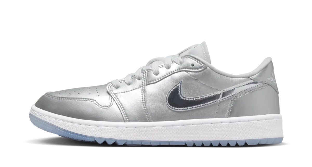 Air Jordan 1 Low G NRG 'Metallic Silver'