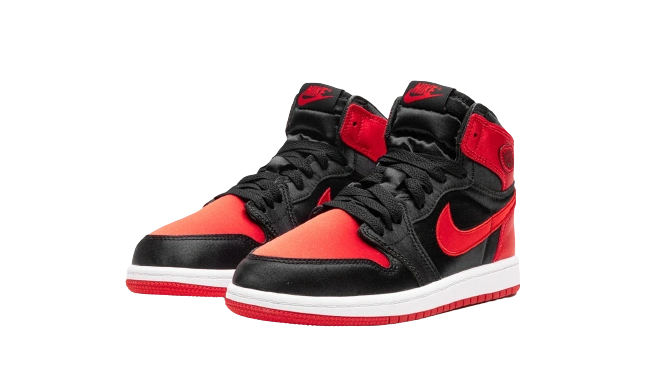 Jordan 1 Retro High OG Satin Bred (PS) - Image 1