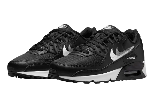 Nike Air Max 90 'Grey Black Stencil' - Image 1