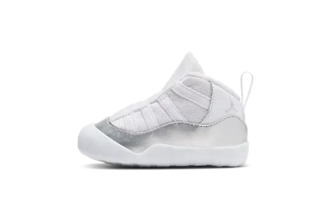 Jordan 11 Crib Bootie White Platinum (I)