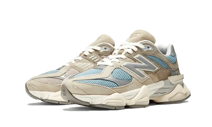 New Balance 9060 Mushroom Sea Salt Blue - Image 1