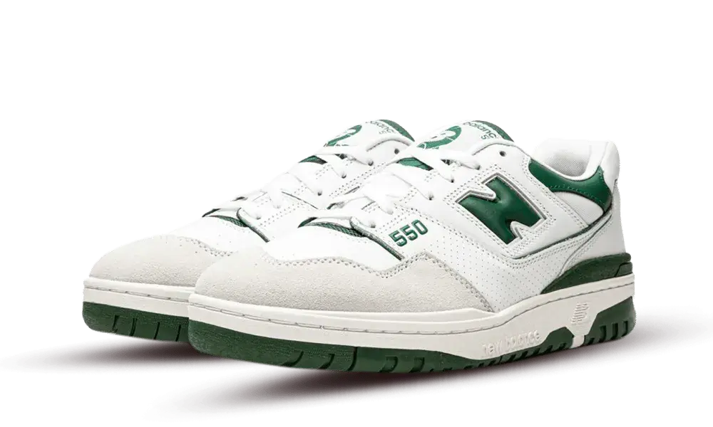 New Balance 550 White Green - Image 1