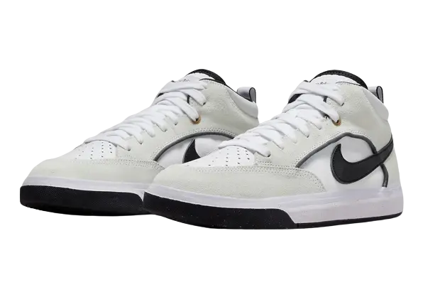 Nike SB React Leo Baker White Black - Image 1