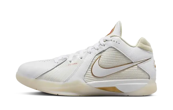 Nike KD 3 Retro White Metallic Gold