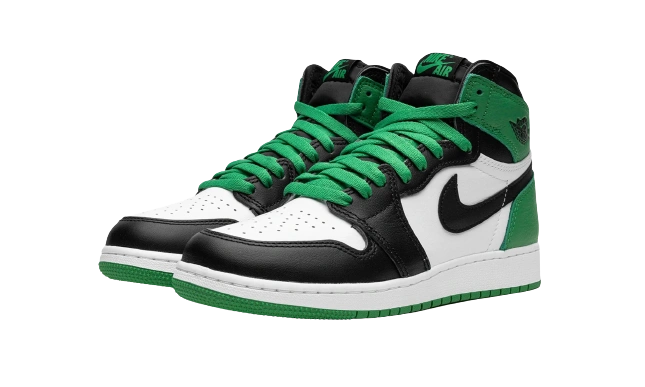 Jordan 1 Retro High OG Lucky Green (GS) - Image 1