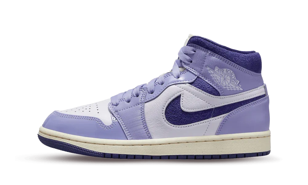 Jordan 1 Mid SE Chenille Sky J Light Purple (W)