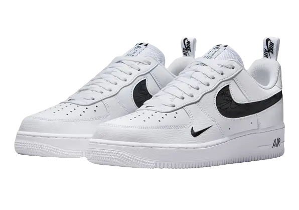 Nike Air Force 1 '07 LV8 'White Multi-Etch Swoosh' - Image 1