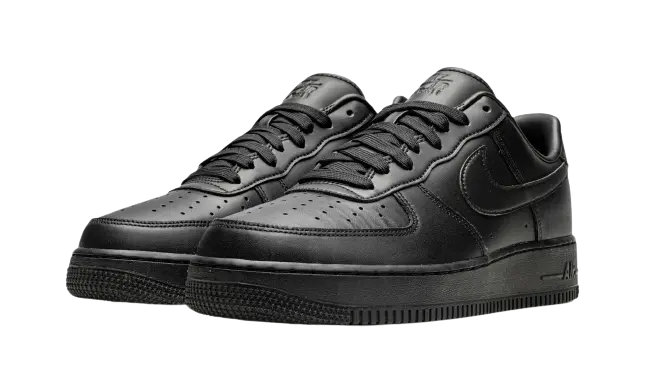 Nike Air Force 1 Low '07 "Fresh" Black Anthracite - Image 1