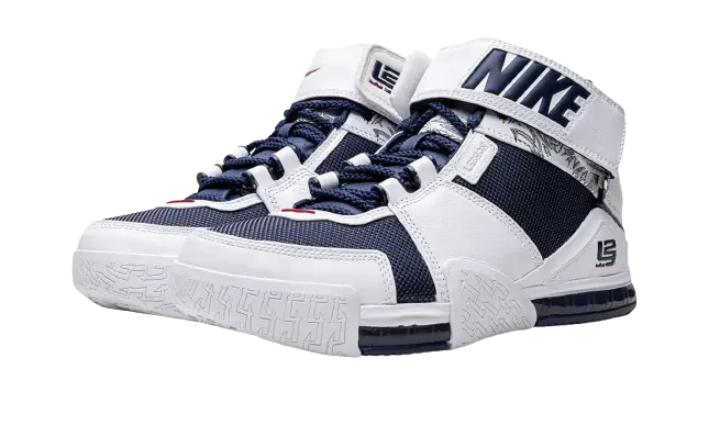 Nike LeBron Zoom 2 Midnight Navy (2022) - Image 1