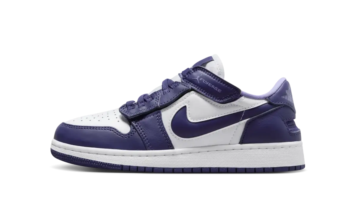 Air Jordan 1 Low FlyEase 'Sky J Purple' (GS)