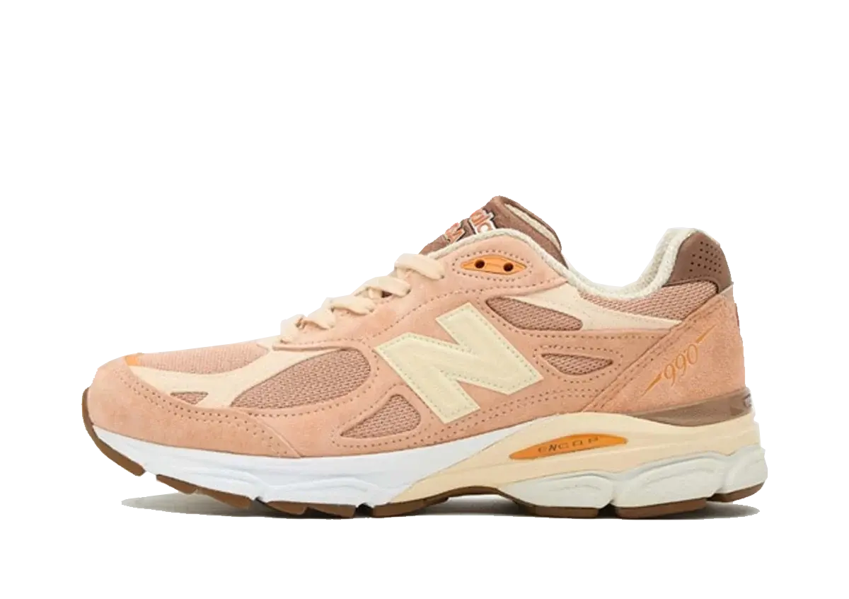 New Balance 990v3 MiUSA size? Exclusive Orange Cream