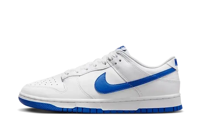 Nike Dunk Low White Hyper Royal