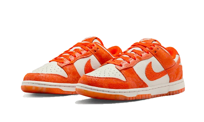 Nike Dunk Low Cracked Orange (W) - Image 1