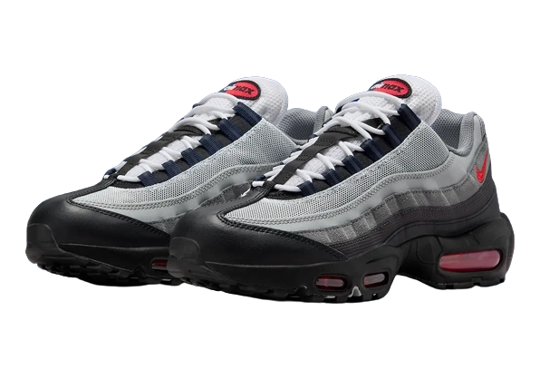 Nike Air Max 95 Track Red Smoke Grey - Image 1