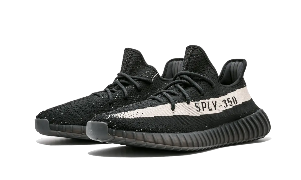 Yeezy Boost 350 V2 Core Black White - Image 1