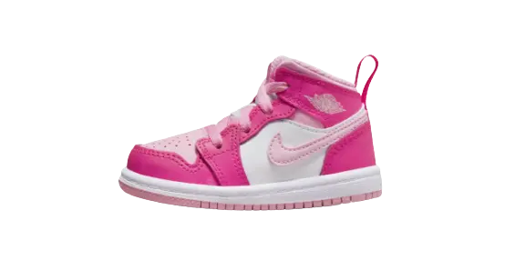 Air Jordan 1 Mid 'Fierce Pink' (TD)
