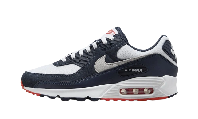 Nike Air Max 90 'Navy Crimson'