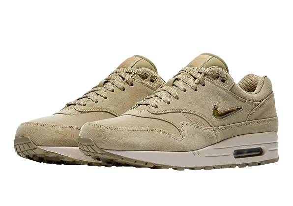 Nike Air Max 1 Premium SC Neutral Olive/Metallic Gold-Desert Sand - Image 1