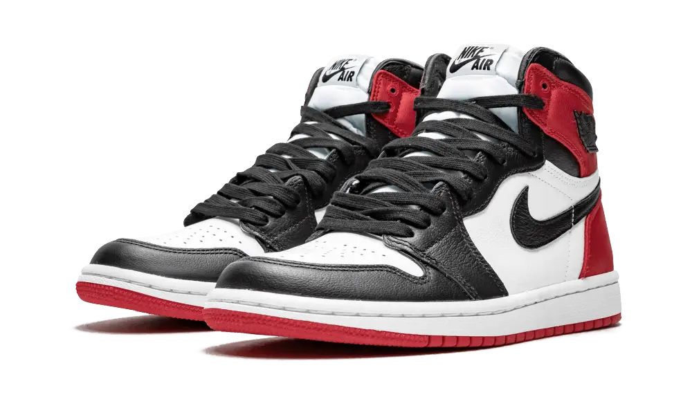 Jordan 1 Retro High Satin Black Toe (W) - Image 1