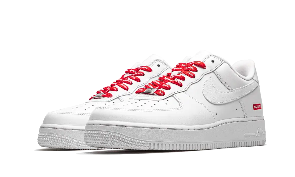 Nike Air Force 1 Low Supreme White - Image 1