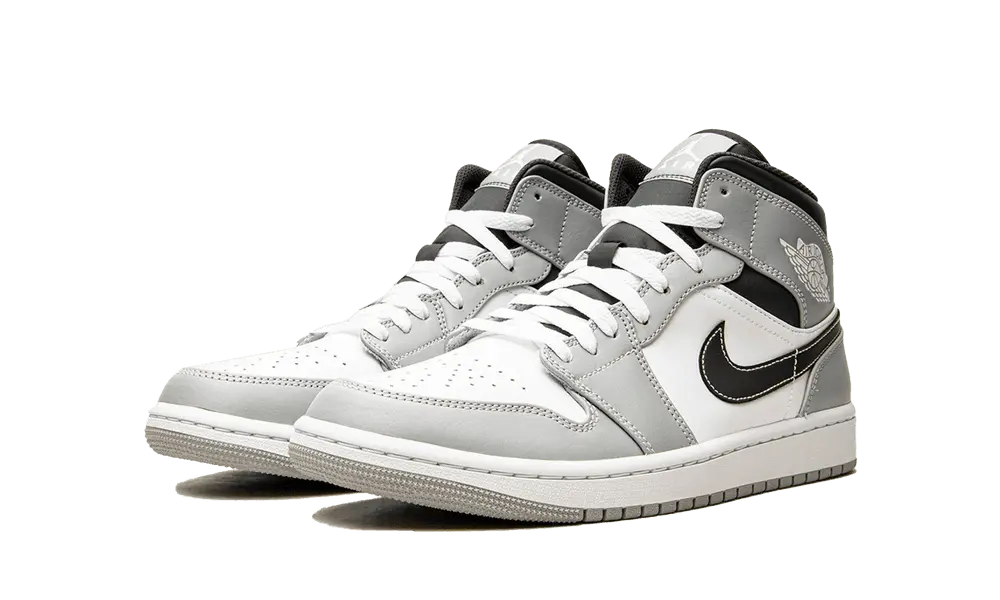 Jordan 1 Mid Light Smoke Grey Anthracite - Image 1