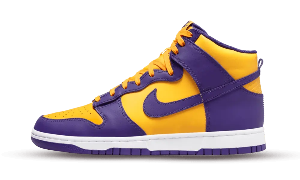 Nike Dunk High Lakers