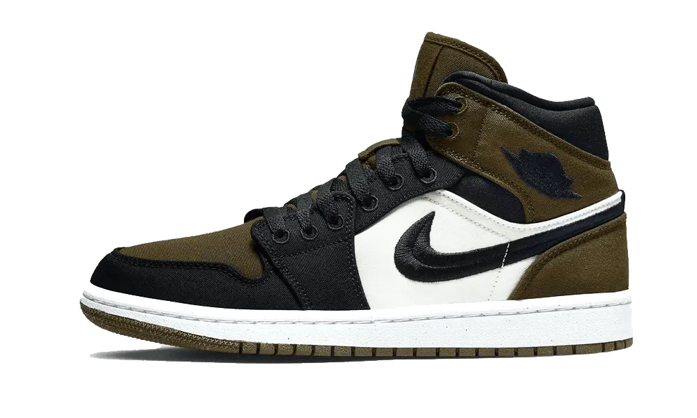 Jordan 1 Mid Olive Toe (W)
