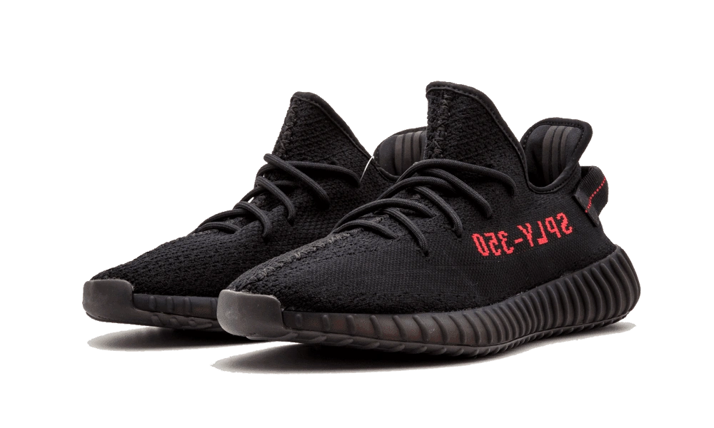 Yeezy Boost 350 V2 Black Red (2017/2020) - Image 1