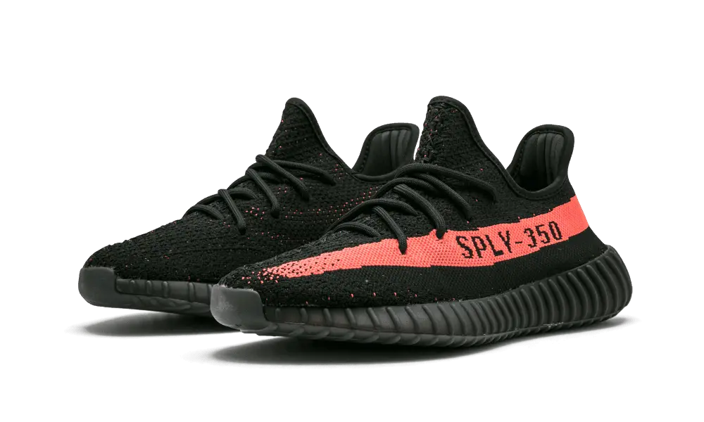 Yeezy Boost 350 V2 Core Black Red (2016/2022) - Image 1