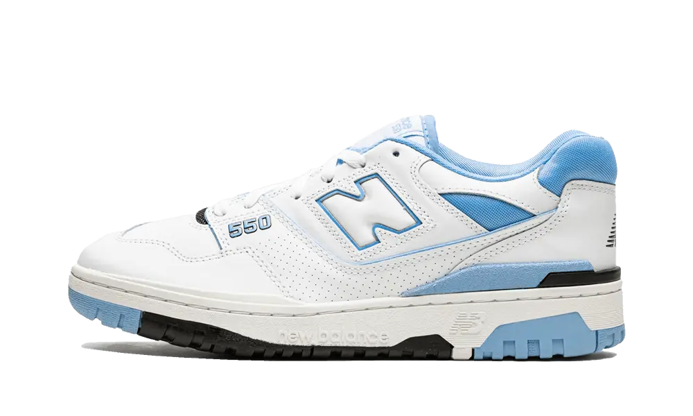 New Balance 550 UNC White University Blue