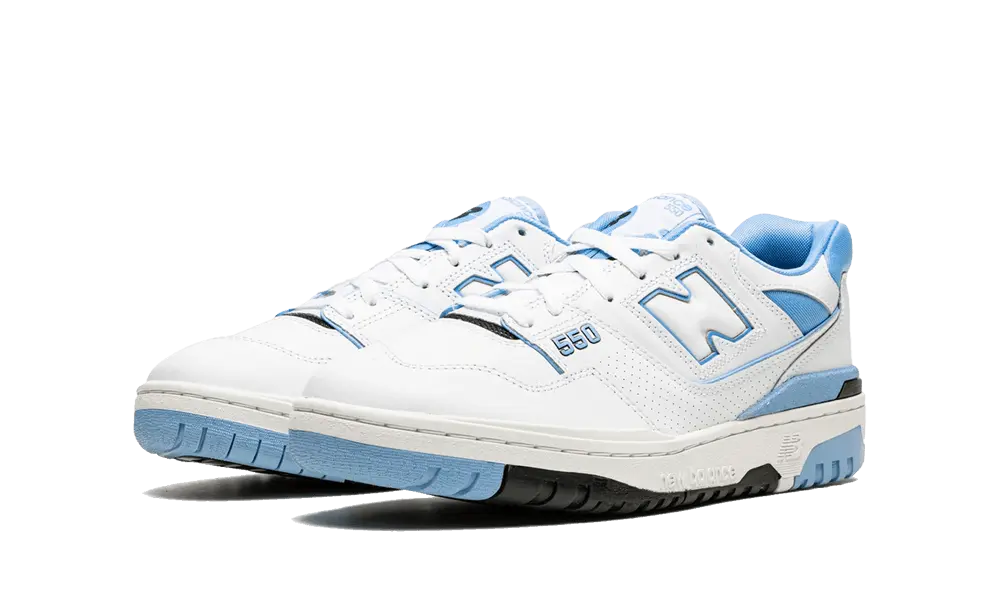 New Balance 550 UNC White University Blue - Image 1