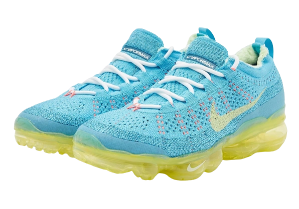 Nike Air VaporMax 2023 Flyknit Baltic Blue Citron Tint - Image 1