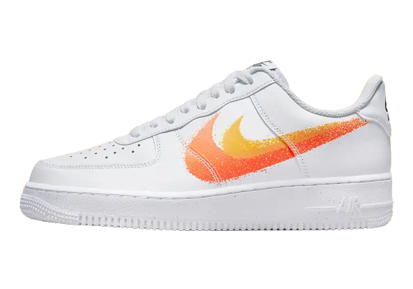 Nike Air Force 1 '07 'Spray Paint Swoosh'