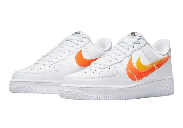 Nike Air Force 1 '07 'Spray Paint Swoosh' - Image 1