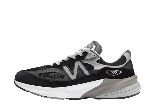 New Balance 990v6 MiUSA Black Grey White (W)