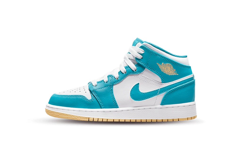 Jordan 1 Mid Aquatone (GS)