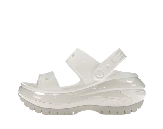 Crocs Mega Crush Sandal White