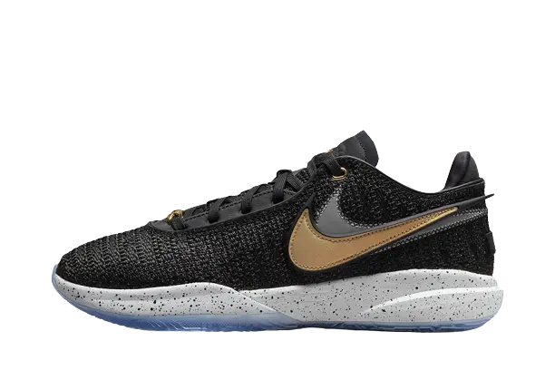 Nike LeBron 20 Black Metallic Gold