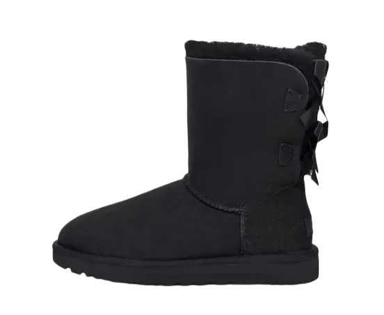 UGG Bailey Bow II Boot Black (W)