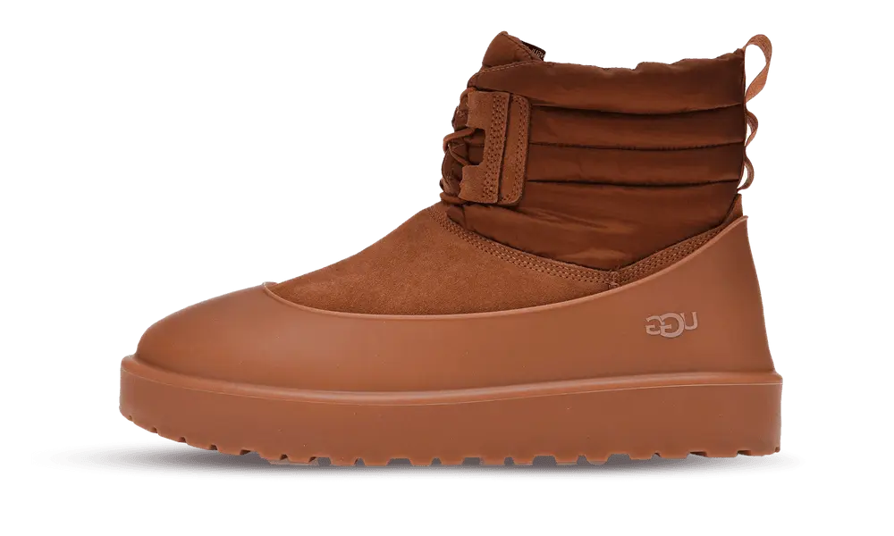 UGG Classic Mini Lace-Up Weather Boot Chestnut