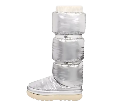 UGG Classic Maxi Ultra Tall Boot Metallic Silver (W)