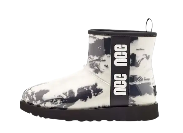 UGG Classic Clear Mini Boot Marble White Black (W)