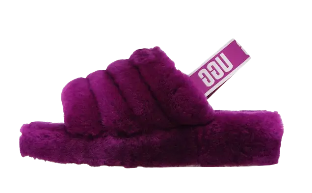 UGG Fluff Yeah Slide Berrylicious (W)