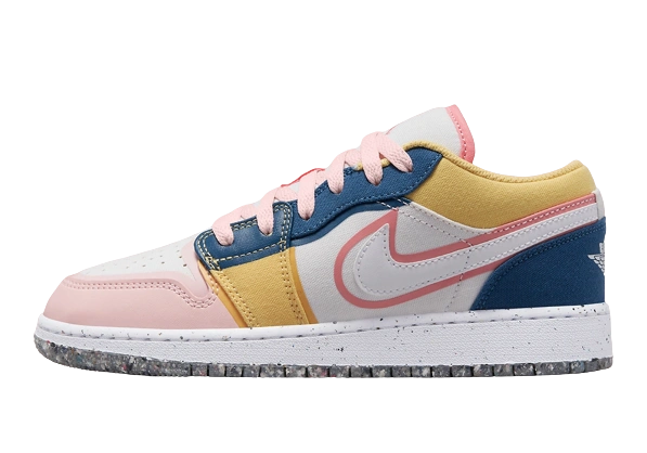 Jordan 1 Low SE Multi Canvas (GS)