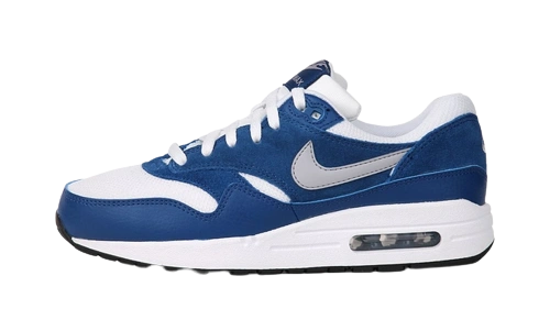 Nike Air Max 1 White Wolf Grey Gym Blue (GS)