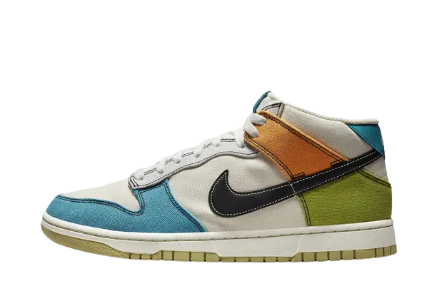 Nike Dunk Mid Pale Ivory Multi