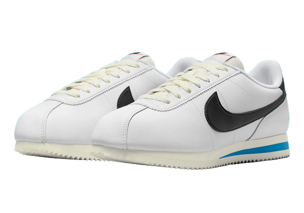 Nike Cortez White Black Light Photo Blue (W) - Image 1