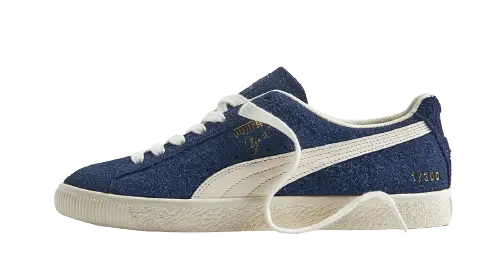 Puma Clyde OG x End 'Puma Navy & Frosted Ivory'