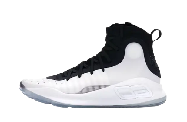Under Armour Curry 4 White Black