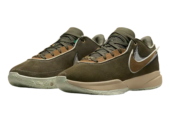 Nike Lebron 20 Olive Green - Image 1